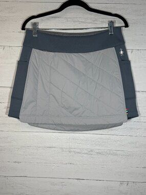 NWT Smartwool Smartloft Skirt in Storm Gray